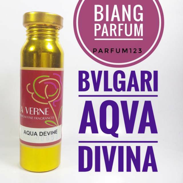 biang parfum BVLGARI AQUA DIVINA - aqua devine 100ml segel la verne