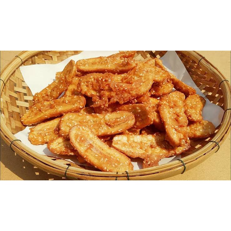 

Pisang Goreng Crispy Wijen Thailand Matang Authentic Manis dan Enak