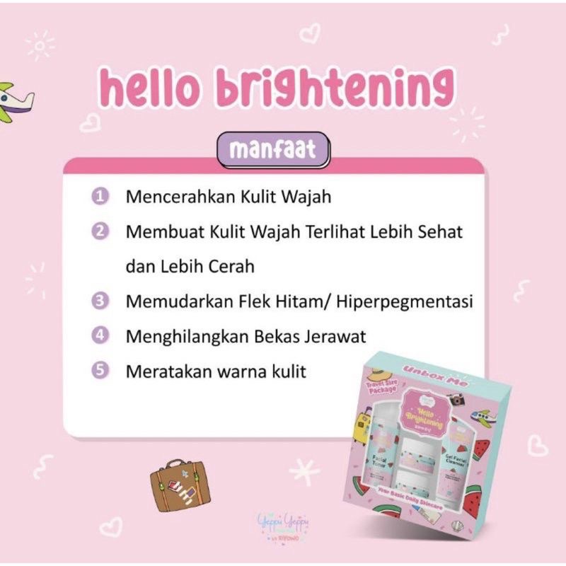 (READY - ORIGINAL) YEPPU-YEPPU BY KIYOWO SKINCARE TRAVEL SIZE PACKAGE BPOM / YEPPU YEPPU TRAVEL SIZE SKINCARE YEPPU YEPPU