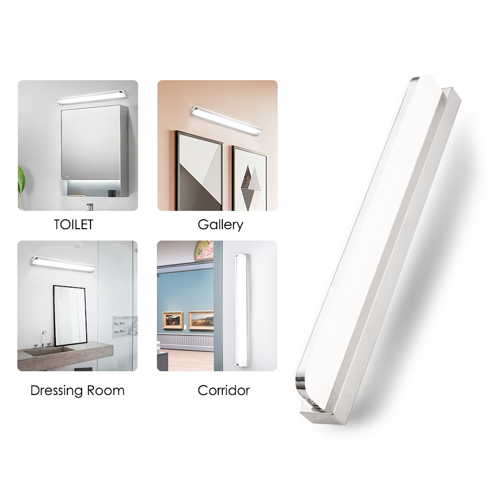 Lampu LED Bar Dinding Cermin Wastafel Minimalis Kamar Mandi Toilet Meja Rias Make Up Wall Lamp Baca 