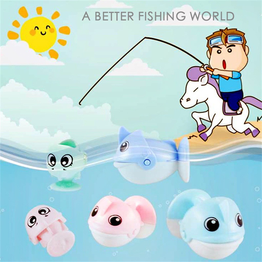 Anak Bayi Lucu Penguin Magnetik Intelijen Memancing Alat Otomatis