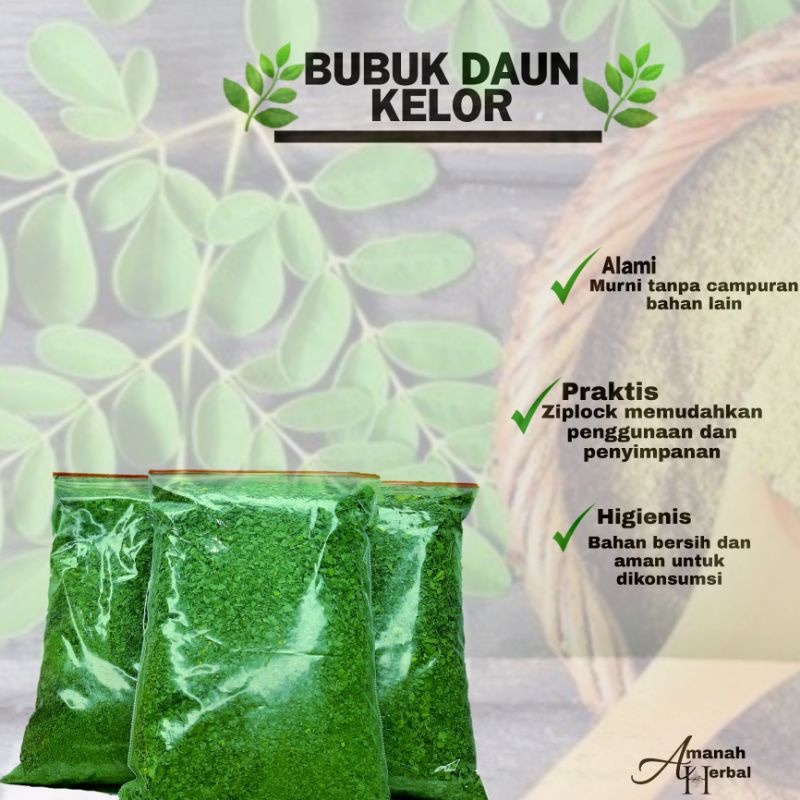 

Bubuk Teh Daun Kelor (Moringa) Original Non Powder