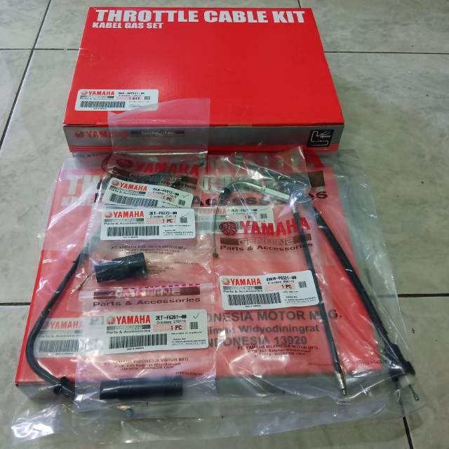 Kabel Gas Lengkap Yamaha F1ZR FIZR Force One ORI