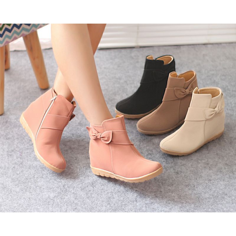 COD SEPATU BOOTS WEDGES BST11 HEELS BST 11