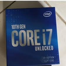 PROCESSOR INTEL CORE 8 i7 10700KF BOX WITH FAN SOCKET 1200 COMET LAKE