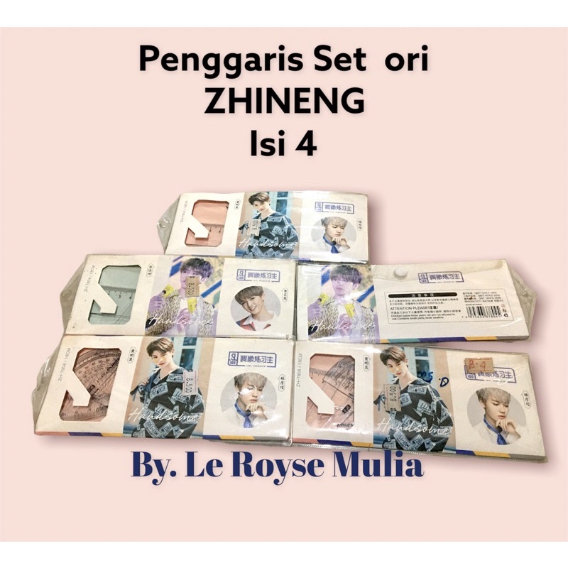 

PENGGARIS DRAKOR KOREAN SET 4 in 1 isi penggaris busur dan segituga 2 model (20cm) SET LUCU