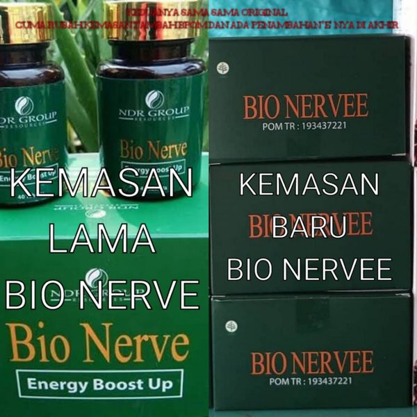 BIO NERVEE ENERGI BOST UP 100% ORIGINAL
