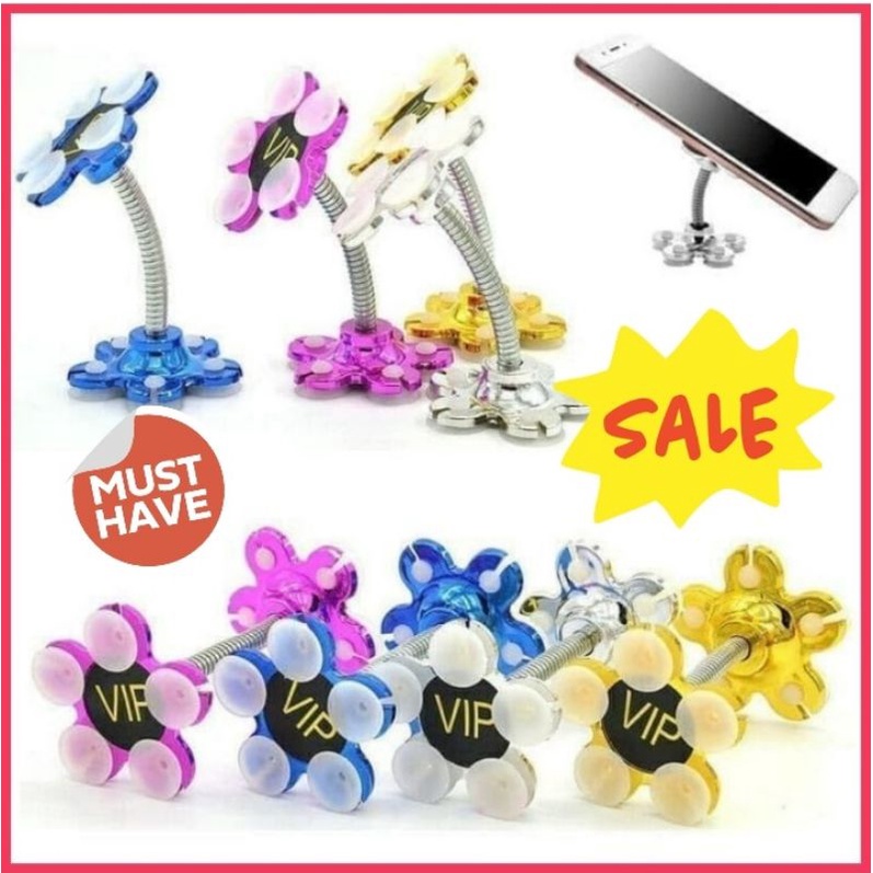 HOLDER GURITA BUNGA HP / UNIVERSAL FLOWER STAND FLEXIBLE 360 DEGREE..