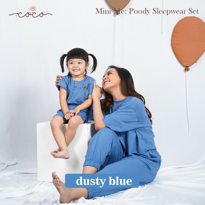 COCO - POODY SET - Celana Panjang - Setelan Wanita - Homewear - Pakaian Wanita - Piyama Wanita - Dailywear - Set Wanita-5