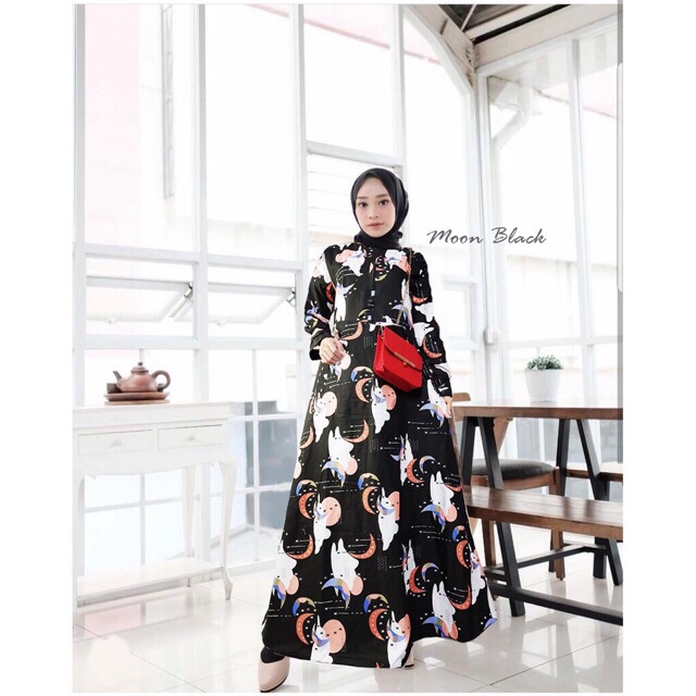 GAMIS KATUN MONALISA MURAH/GAMIS MOON