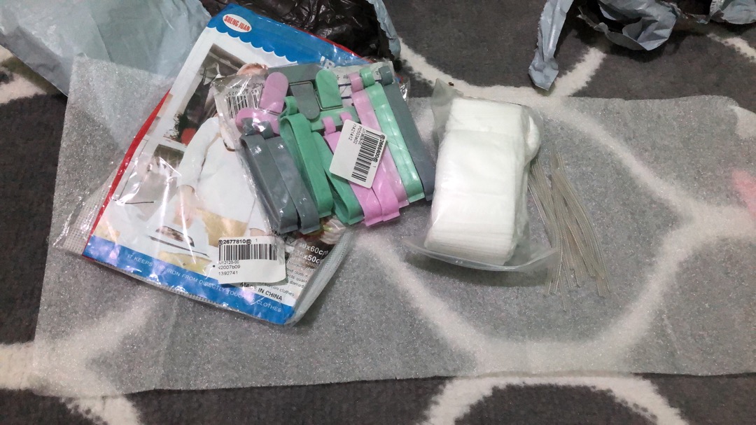 12pcs Klip Penyegel Kantong Makanan Bahan Plastik Swhm