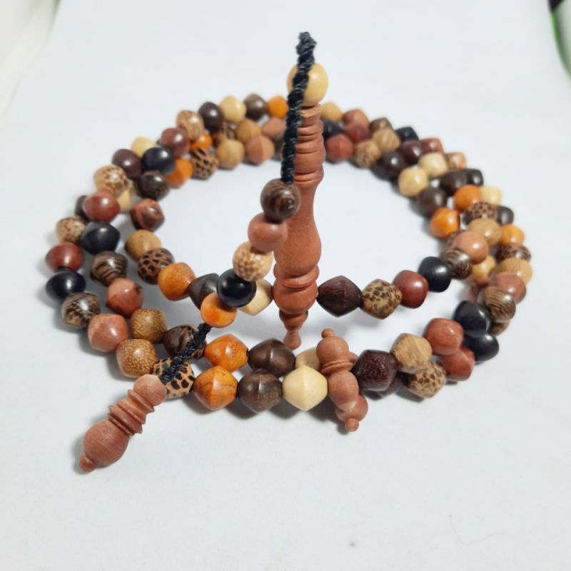 Tasbih Kombinasi / Tasbih Kayu Bertuah / Tasbih Kayu Bertuah / Tasbih Kayu / Tasbih