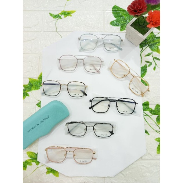 COD FRAME KACAMATA MERK GUCCI | WANITA | PRIA MURAH 9527