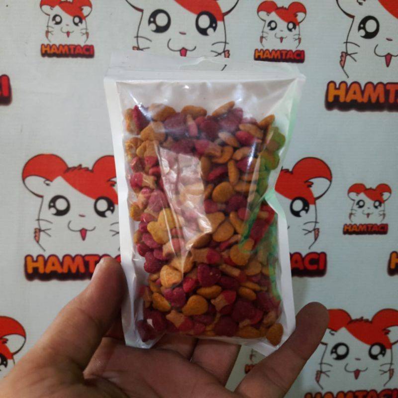 PET COOKIES MIXED SEAFOOD &amp; VEGGIES SNACK HAMSTER/GERBIL/LANDAK/PETS