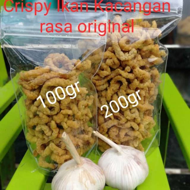 

Krispi ikan kacangan