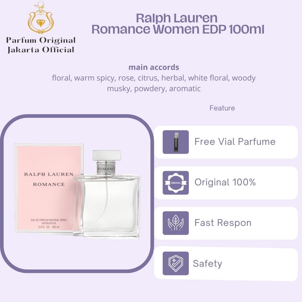 Parfum Parfume Perfume Asli Perawatan Kecantikan Original Import Branded Wanita Perempuan Cewek Ralp