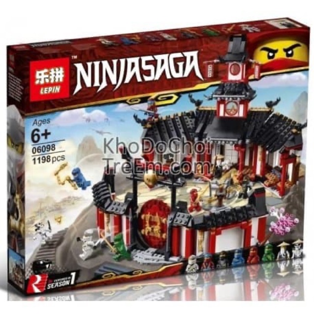 Lepin06089 NinjaSaga Monastery Of Sinjitzu