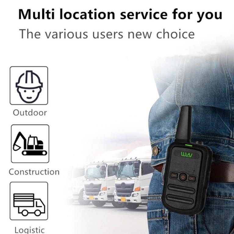 HT WLN-C51 HT sipil daya tinggiMini Wln Two-Way Radio  Walkie Talkie 1 unit