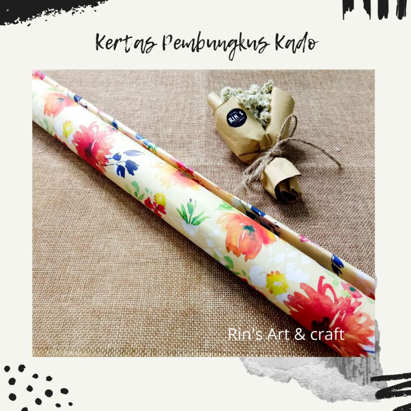 

Tambahan Kertas Pembungkus Kado
