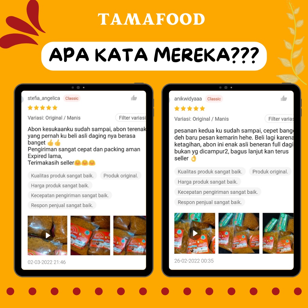 Sunnydayshop_ Abon Ayam 100% Daging Ayam Asli / Abon Ayam Original & Abon Ayam Pedas / Abon Ayam