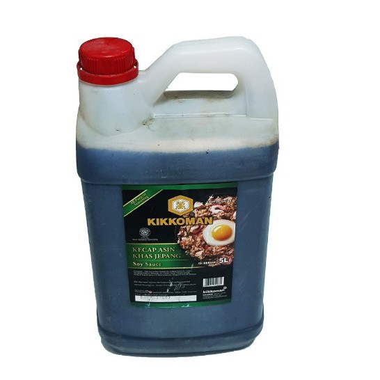 

KIKKOMAN SOY SAUCE 5L - Kecap Sushi Asin Asing Khas Jepang Halal