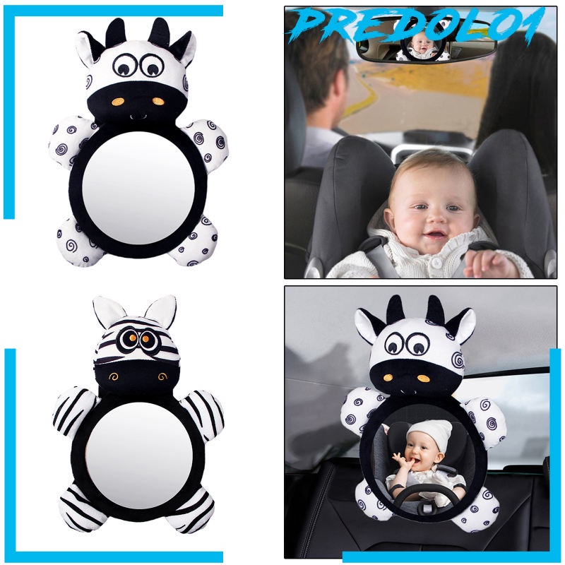 [PREDOLO1] Baby Car Mirror Car Seat Back View Mirror Reflector for Newborn Toddler Kids