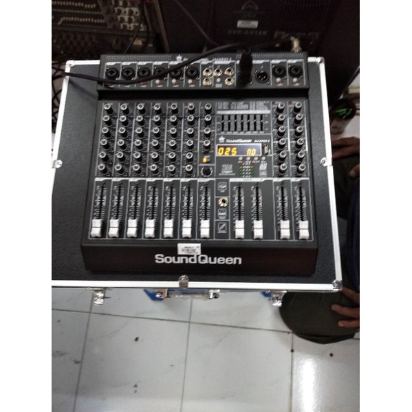 MIXER SOUNDQUEEN 8 CHANEL JACKPOT 8 ORIGINAL SQ WITH EQUALIZER