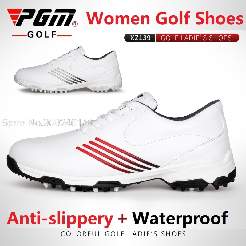 PREORDER PGM Golf Sepatu untuk Wanita Tahan Air Olahraga Sepatu Wanita Bernapas Golf Sepatu