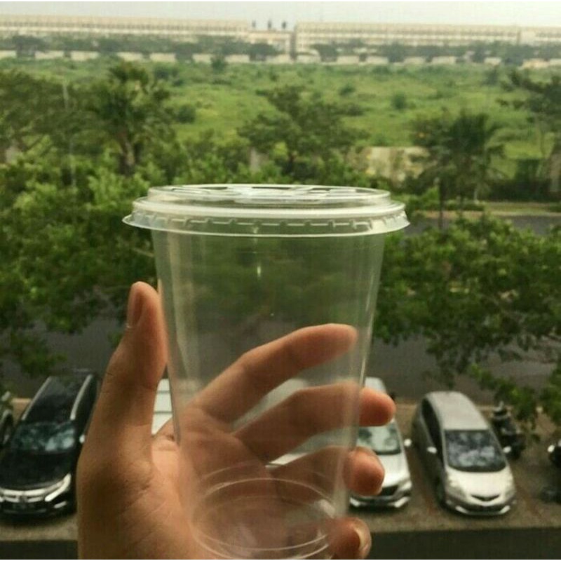 Gelas Plastik Cup 16Oz Cup Gelas Plastik PP 16 Oz
