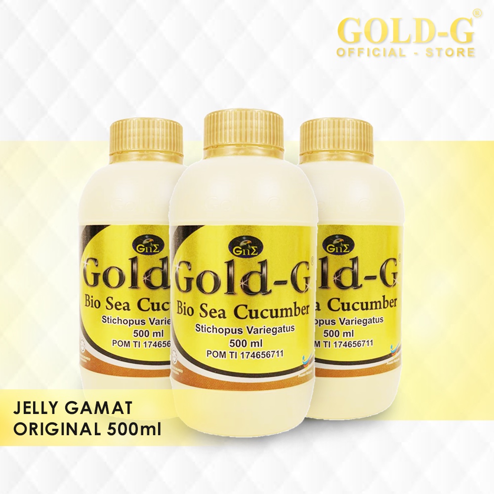 GOLD-G JELLY GAMAT HERBAL GRATIS ONGKIR BISA COD