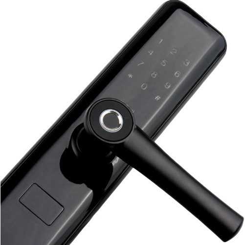 Smart Door Lock With Fingerprint H9200 - BLACK [RIGHT].