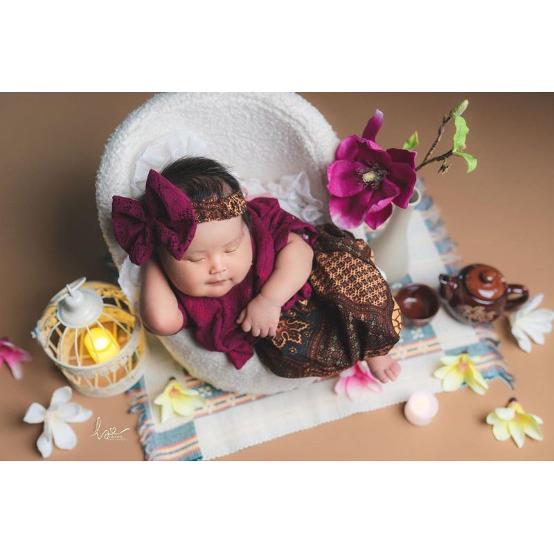 KEBAYA ANAK NEWBORN MODEL KUTUBARU