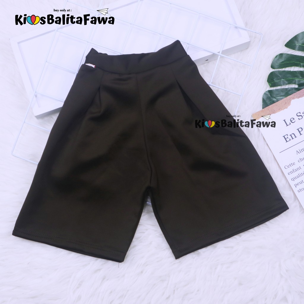 Kulot Scuba Premium Uk 2-4 Tahun / Bawahan Kulot Anak Perempuan Murah Celana Pendek Pants Adem