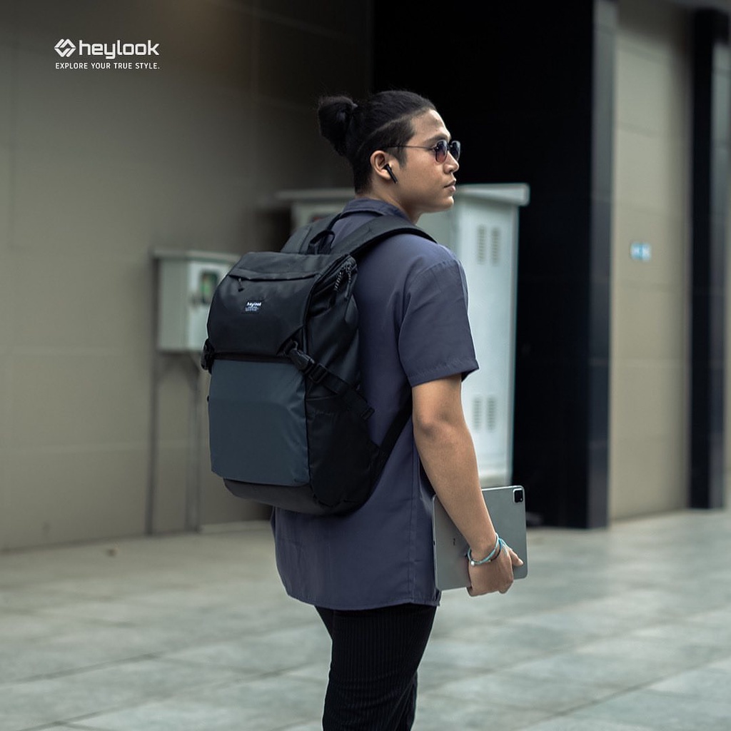 Tas Ransel Waterproof Tas Travelling Backpack Gendong Outdoor Tas Punggung Laptop 13-14 Inch Backpack Tas Sekolah Casual Fashion Pria Wanita Unisex Waterproof Anti Air