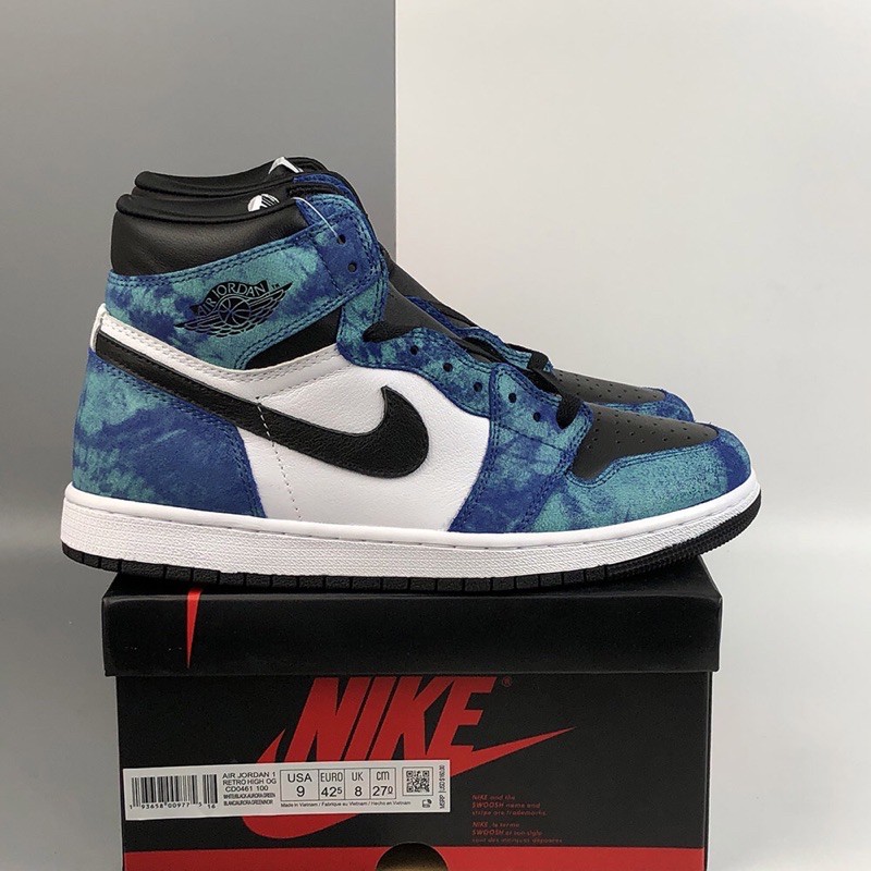 air jordan retro 1 high tie dye