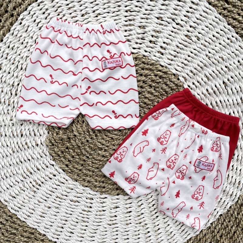 3 PCS Celana Pendek Bayi Celana Bayi Baru Lahir Celana Bayi Newborn DNW BABY