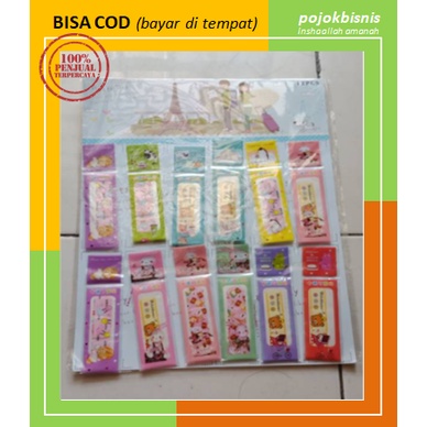 Hansaplast karakter anak/tensoplast/band aid/plester lukas P3K