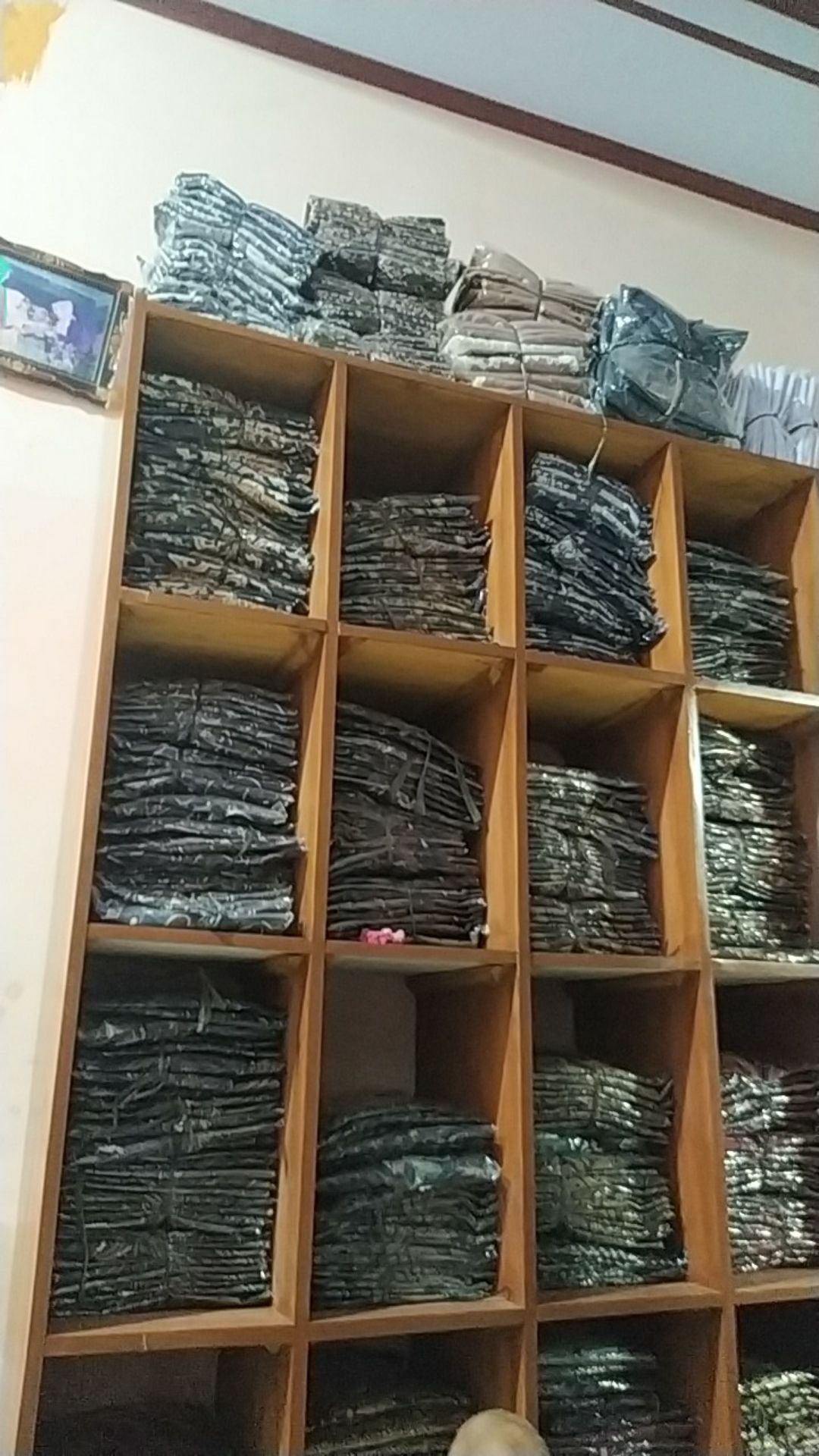 Gamis Peplum Sogan / Gamis Batik Cantik / Longdress Batik Modern / Seragam Batik Pesta Formal S.e