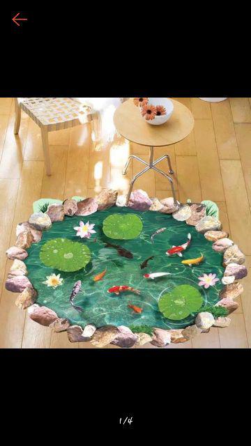 Sk9073a Four Tulip Vase Wallsticker Wall Sticker 60x90