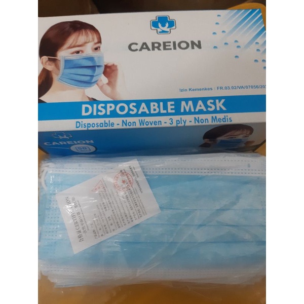 Masker murah 3 ply isi 50 pcs / masker 3 ply isi 50 pcs murah