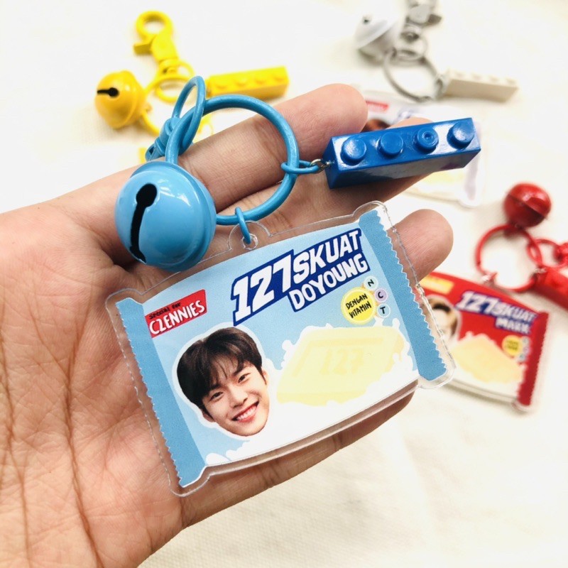 127skuat keyring NCT 127 (gantungan akrilik)