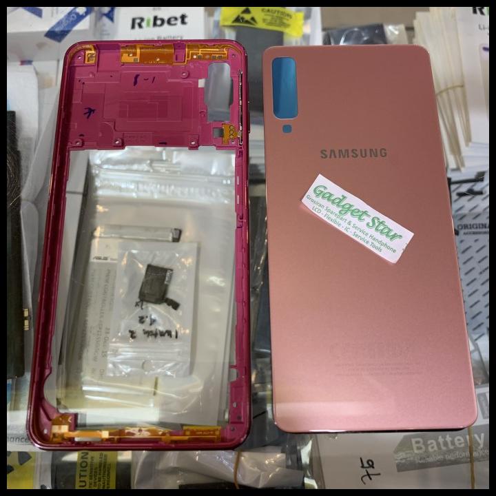 Casing Housing Case Tutup Belakang Backdoor Samsung A750 A7 2018