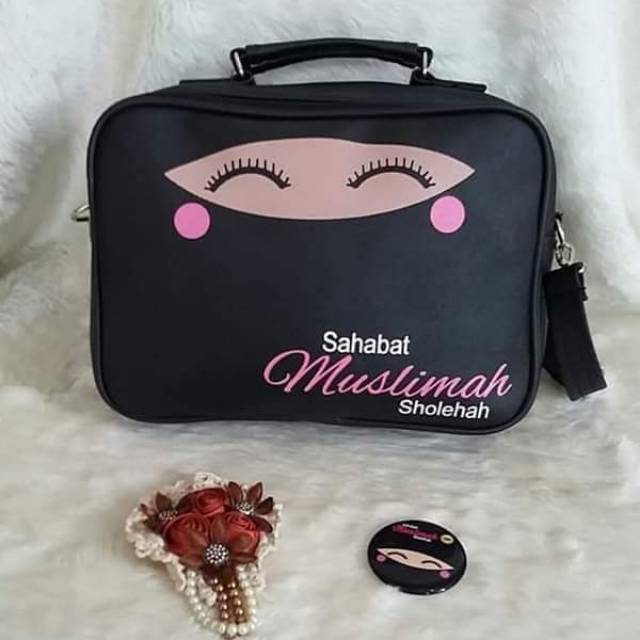 Tas niqab muslimah - tas selempang muslimah