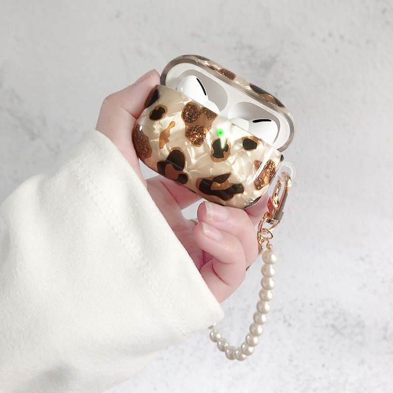 Gold Leopard Softcase for Airpods 1 2 Pro 3 Case Casing Airpods Lucu