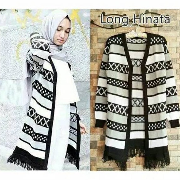 Long hinata kardigan rajut/ kardigan rajut/ atasan rajut wanita/ outfit/ cod/ bisa bayar di tempat