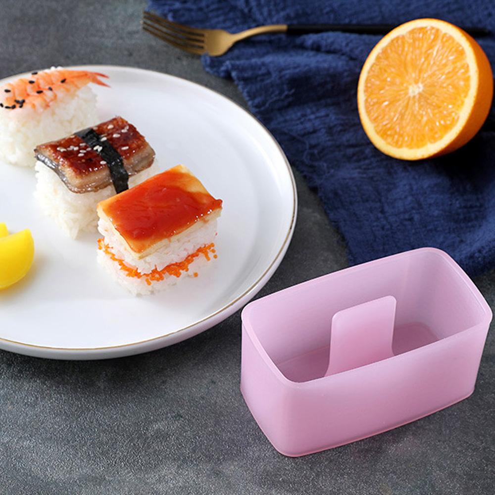 REBUY Cetakan Sushi Multi-layer Kreatif DIY Membuat Alat Sushi Dengan Sendok Press Makanan