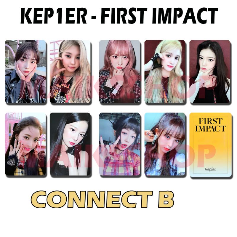 Kep1er First Impact Photocard Kpop