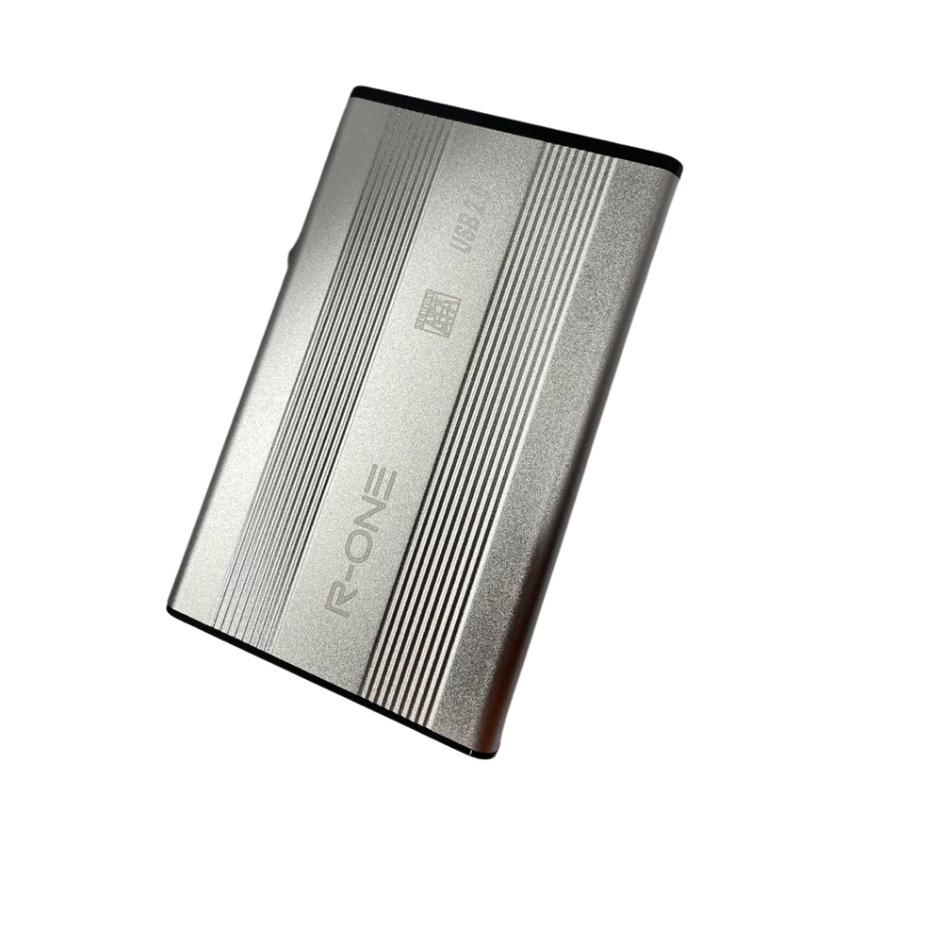 ENCLOSURE R-ONE Casing Hardisk External 2.5" SATA USB 2.0 METAL