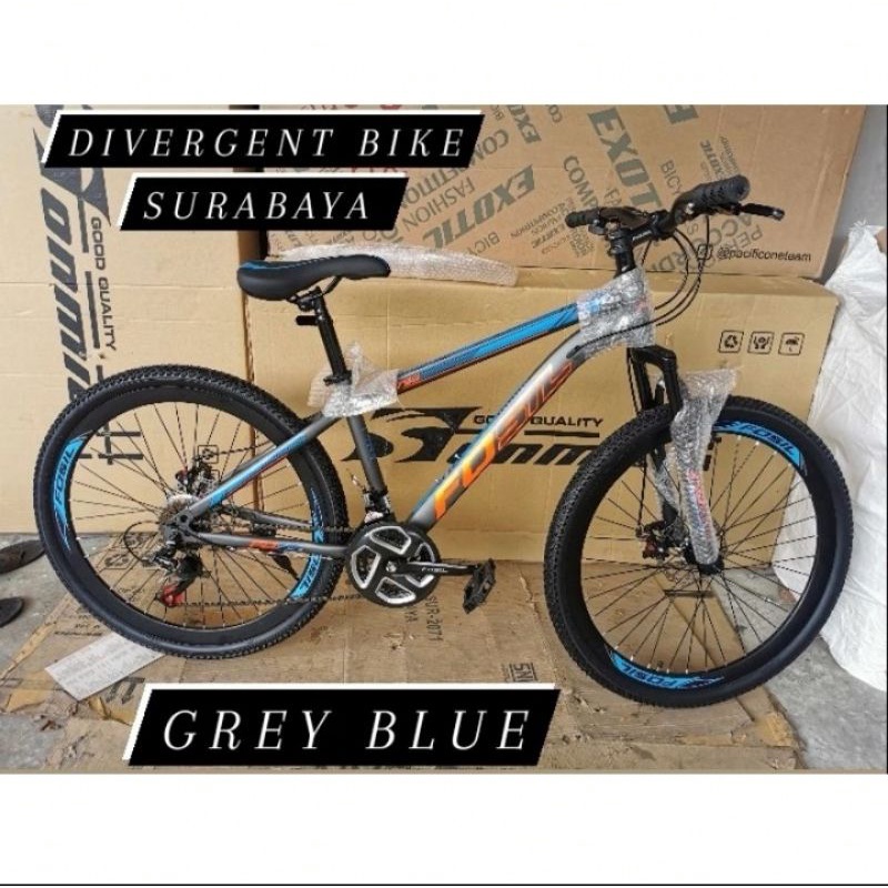 NEW PORODUK SEPEDA MTB 24 FOSIL VT 2022 NEW MURAH 21 SPEED, CAKRAM, VELG TINGGI / SEPEDA GUNUNG