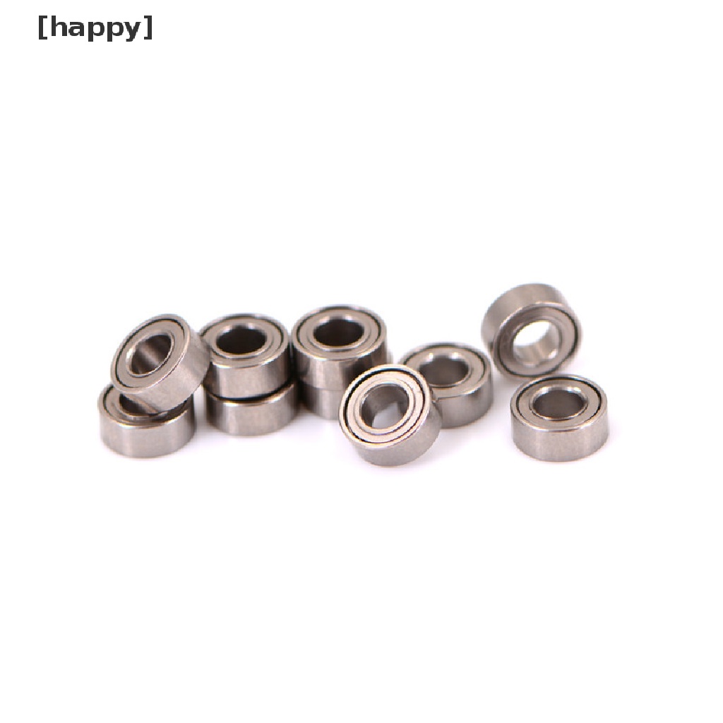 Ha 10pcs Mr63Zz Bola Bearing Baja Mini Ukuran 3x6 X 2.5mm